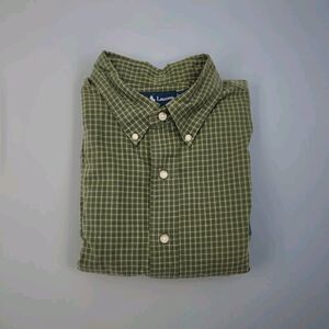 Polo Ralph Lauren Classic Fit Multicolor Green Plaid Button Up Shirt Size XX-L